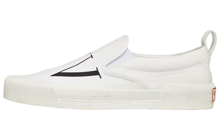 Valentino Vltn Logo Printed Slip On Sneakers