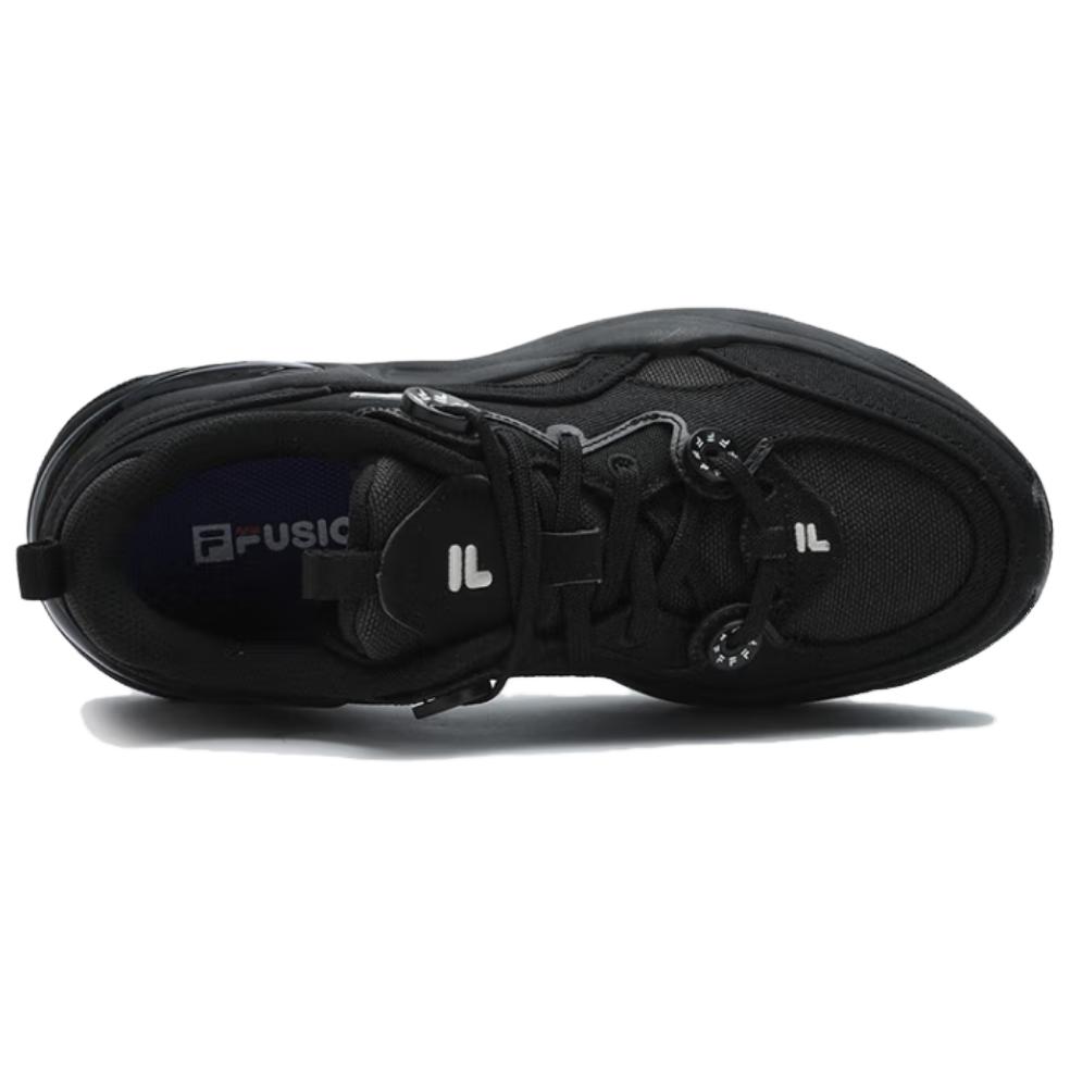 FILA FUSION BUBBLE CVS Anti-Slip Wear-Resistant Breathable Moisture-Wicking Low-Top Casual Shoes Women's Black
