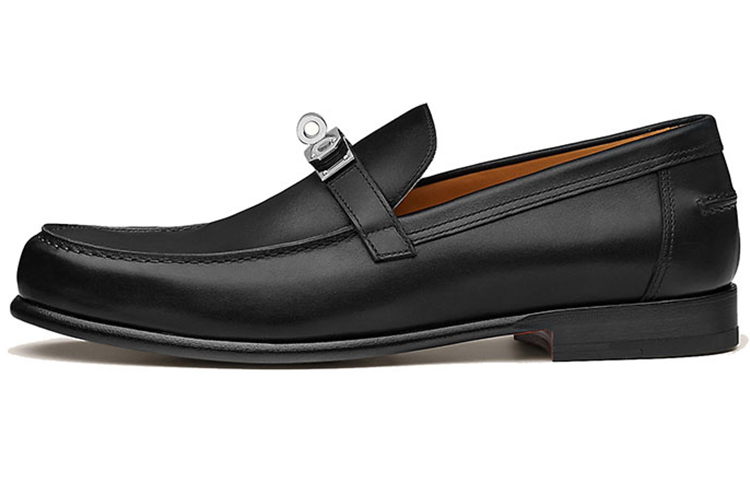 HERMES Destin Casual Single Shoes Women's Black