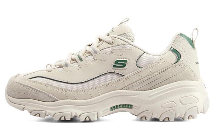 Skechers D'Lites 1.0 'White Green' Women's