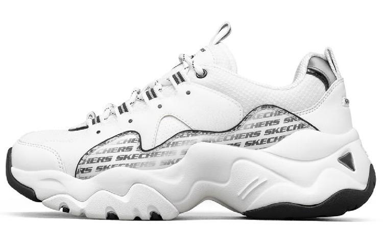 Skechers D Lites 3.0 Endless Chic Shoes Black/White Women's
