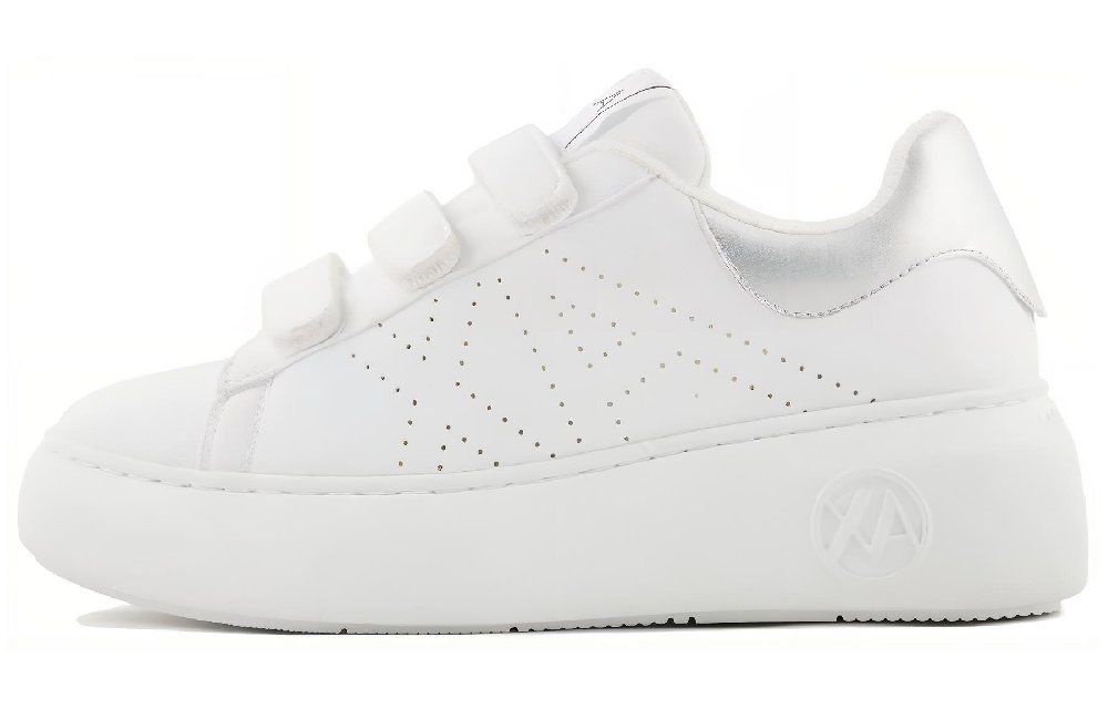 ARMANI EXCHANGEAE Low Top Skateboard Shoes Women's White