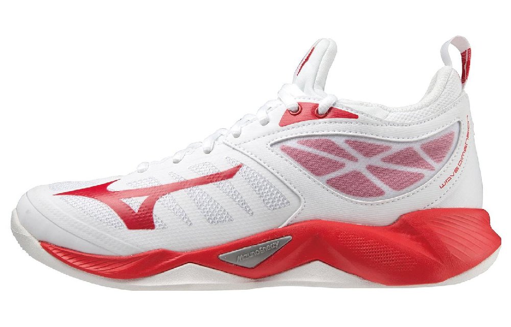 Mizuno Wave Dimension 'White Red'