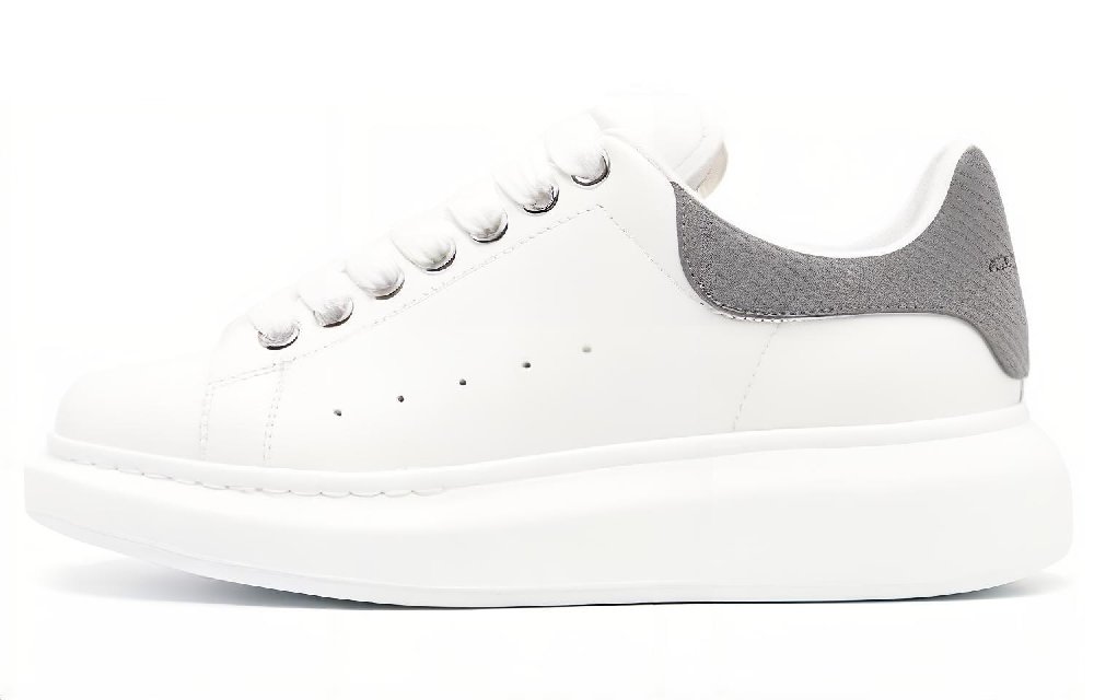Alexander McQueen Oversized Snake Print White Grey Women's