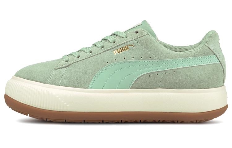 PUMA Suede Mayu Sneakers 'Green Cream White' Women's