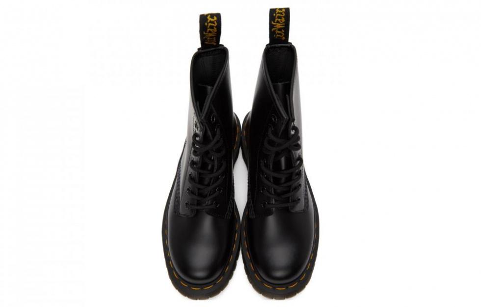 Dr. Martens 1460 Bex Smooth Leather Platform Boot 'Black'