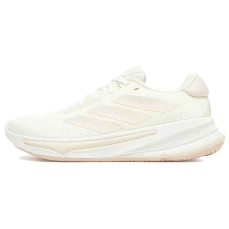 Adidas Supernova Ease Abrasion Resistant Low Top Running Shoes Women's White