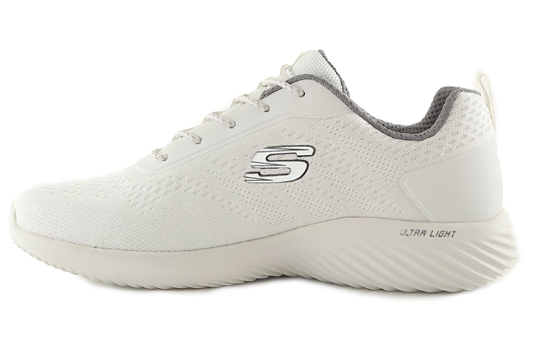 Skechers Bounder Low Top Casual Shoes Men's White