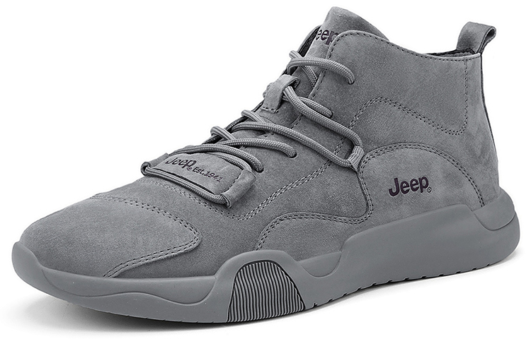 Jeep Martin Boots Men Gray