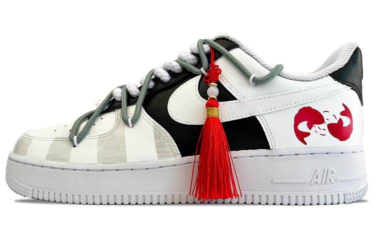 Nike Air Force 1 Skateboard Shoes Men Low-Top White/Black