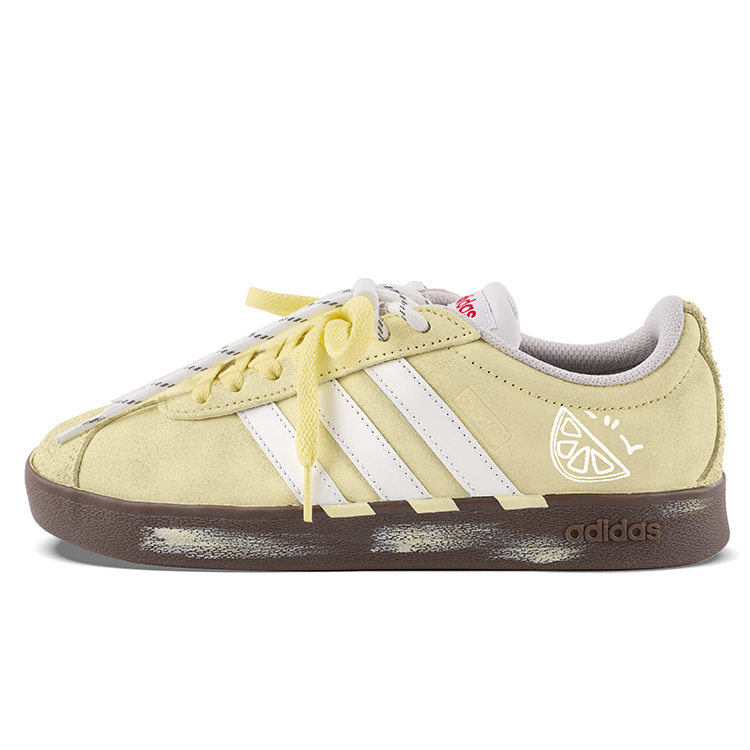 Adidas VL Court 2.0 German Army Trainers Unisex Low top Yellow/White