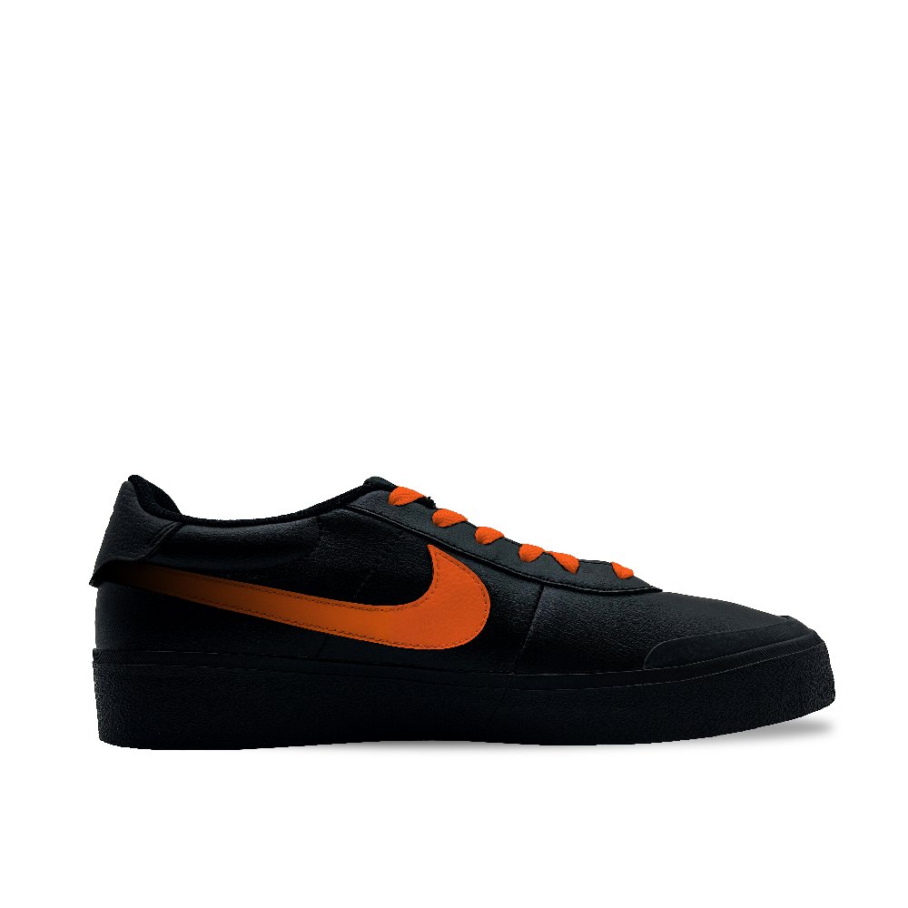 Nike Court Shot Low Top Skateboard Shoes Men's Black