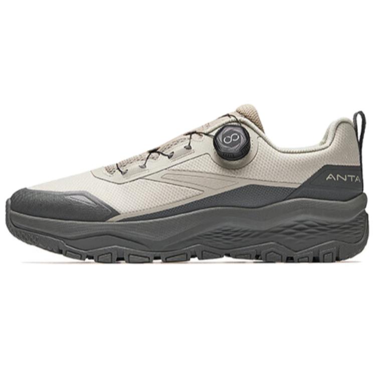 ANTA Running Collection Running Shoes Men's Low top Sand Dune Gray, Volcanic Gray