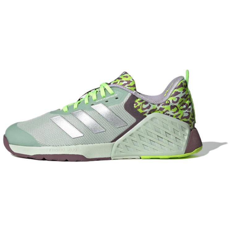 Adidas Dropset 3 Gfx Linen Green Silver Metallic Lucid Lemon Women's