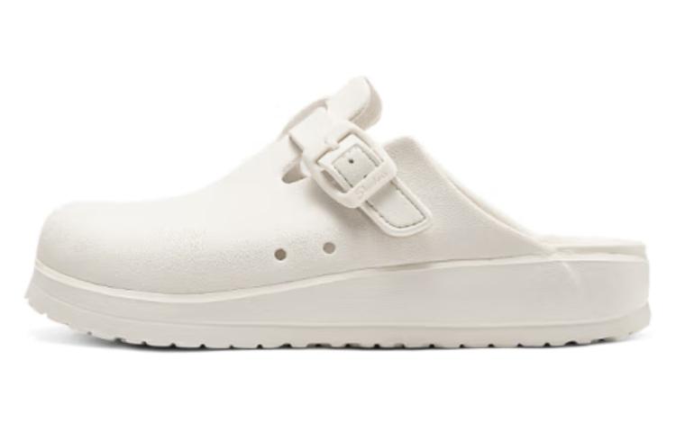 Skechers Casual EVA Closed Toe Slippers Women's White