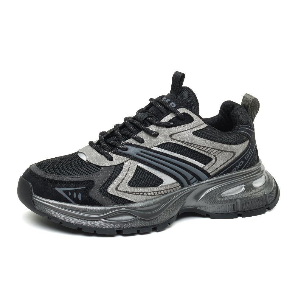 JEEP SPIRIT Low Top Chunky Sneakers Men's Black