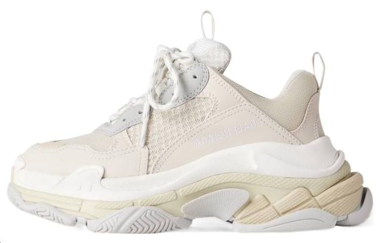 Balenciaga Triple S Low-Top Casual Shoes Men's Gray