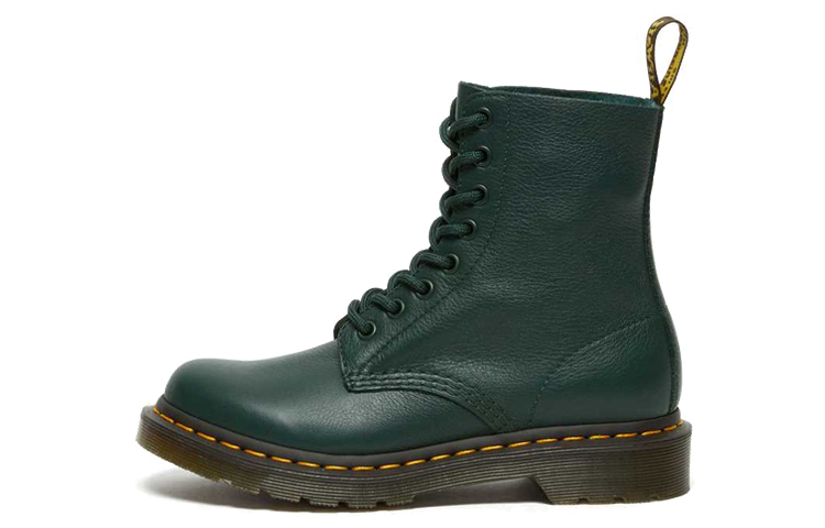 Dr. Martens 1460 Pascal Virginia Waterproof Wear resistant Mid Tops Martin Boots Green Women's