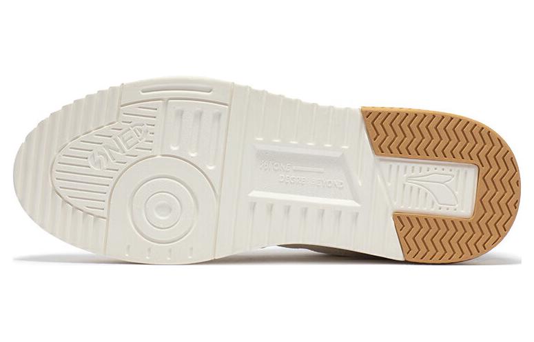 361° Xingyue 3 Durable Breathable Low-Top Skateboard Shoes Men's White Gray