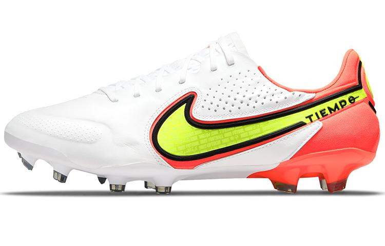Nike Tiempo Legend 9 Elite FG White Bright Crimson Volt