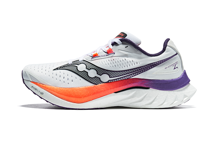 Saucony Endorphin Speed 4 White Viziorange