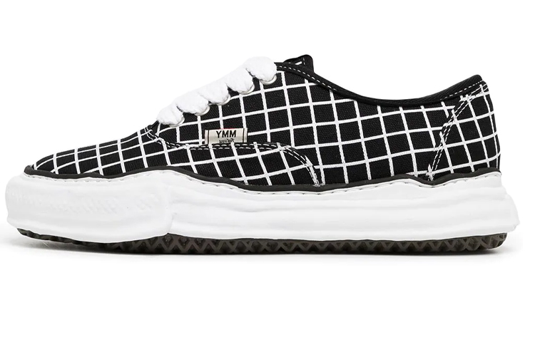 MIHARA YASUHIRO Baker Low-Top Stylish Skateboarding Shoes Men's Black