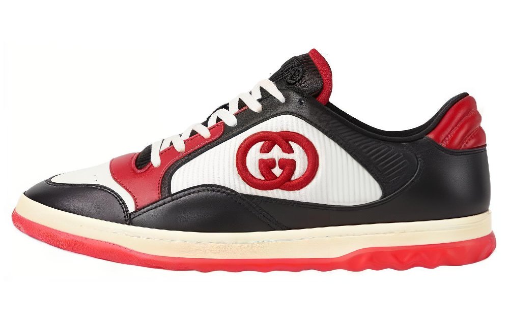 GUCCI MAC80 Sneaker 'Black White Red'