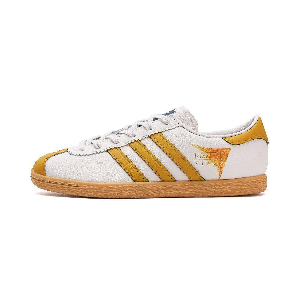 Adidas Originals Stadt Coverage Cushioning Low Top Skateboard Shoes Unisex Beige