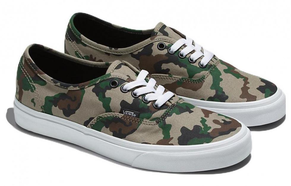 Authentic Vans 'Olive Camo'