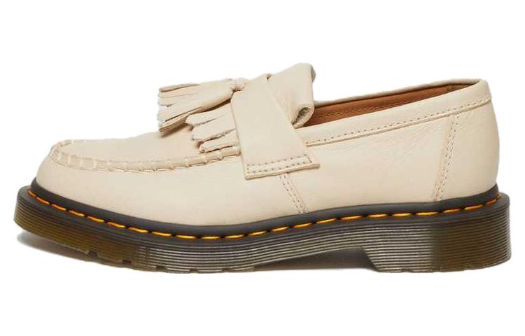 Dr. Martens Dr.Martens Adrian Virginia Leather Tassel Loafers 'Parchment Beige' Women's