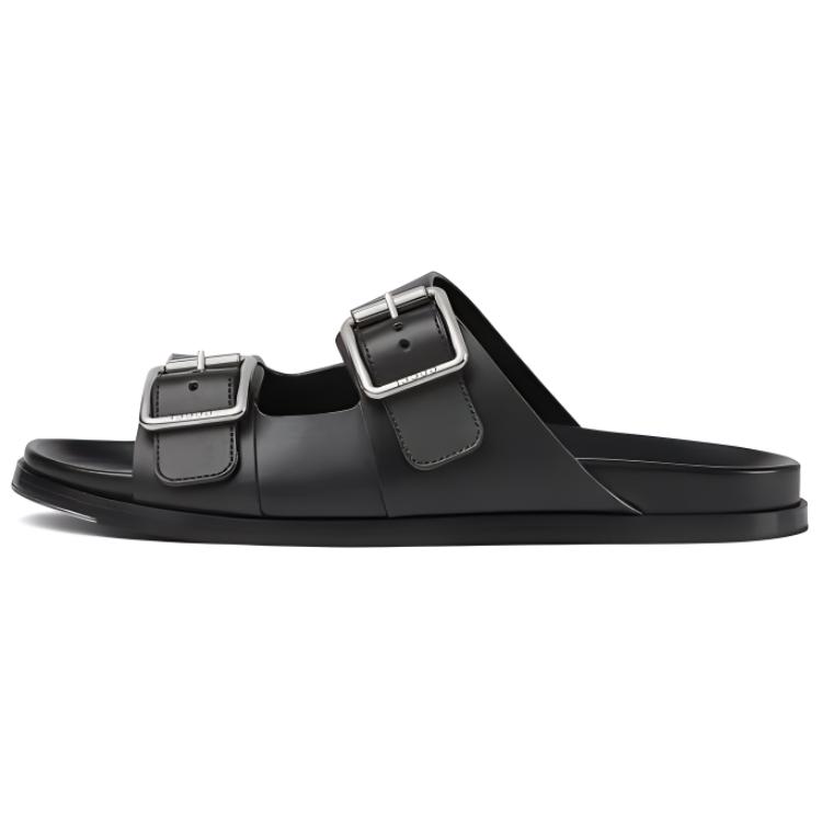 GUCCI Slide Slippers Men Black