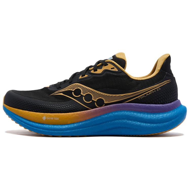 Saucony Triumph Victory 23 Running Shoes Unisex Black Brown