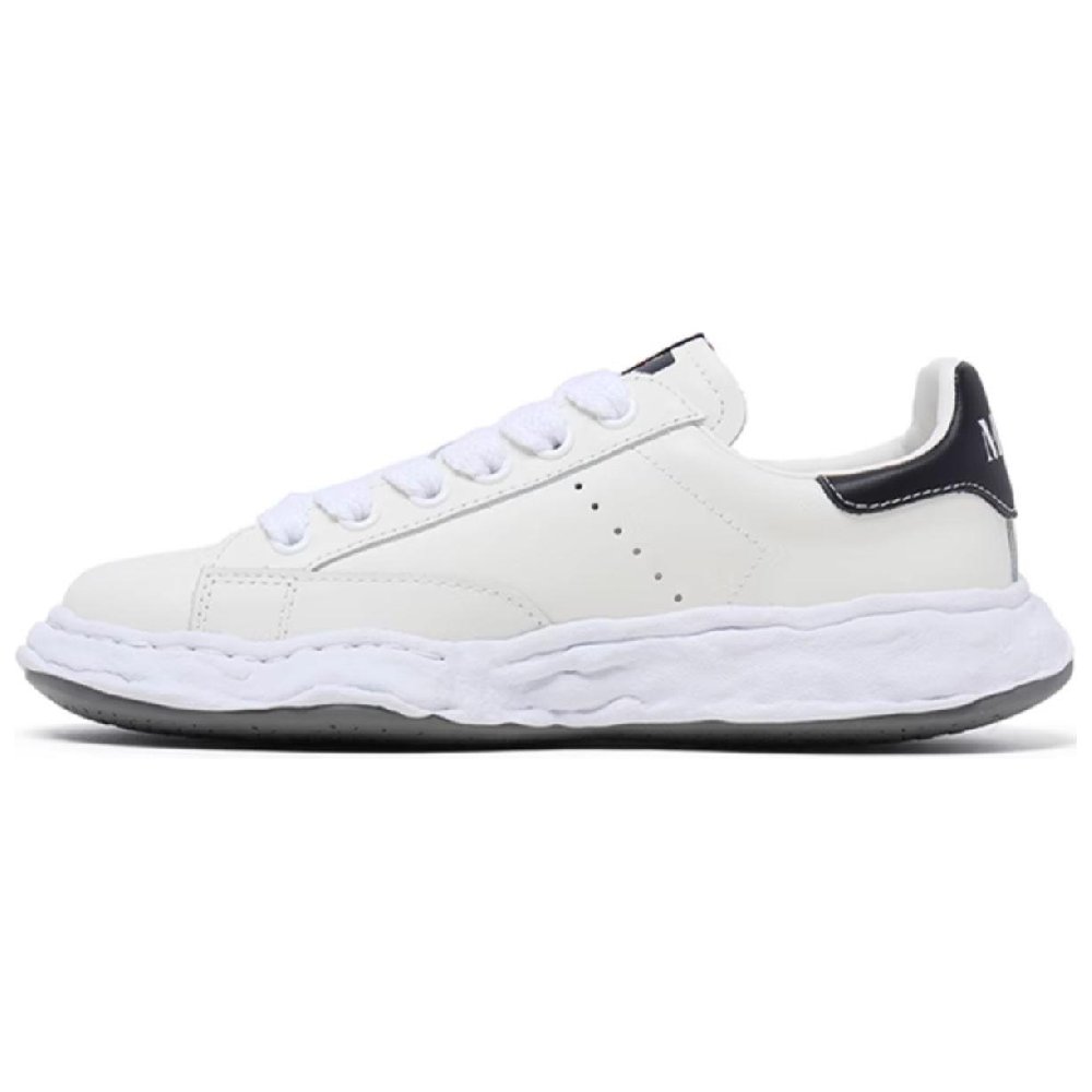 MIHARA YASUHIRO Anti Slip Wear Resistant Low Top Skateboard Shoes Unisex White