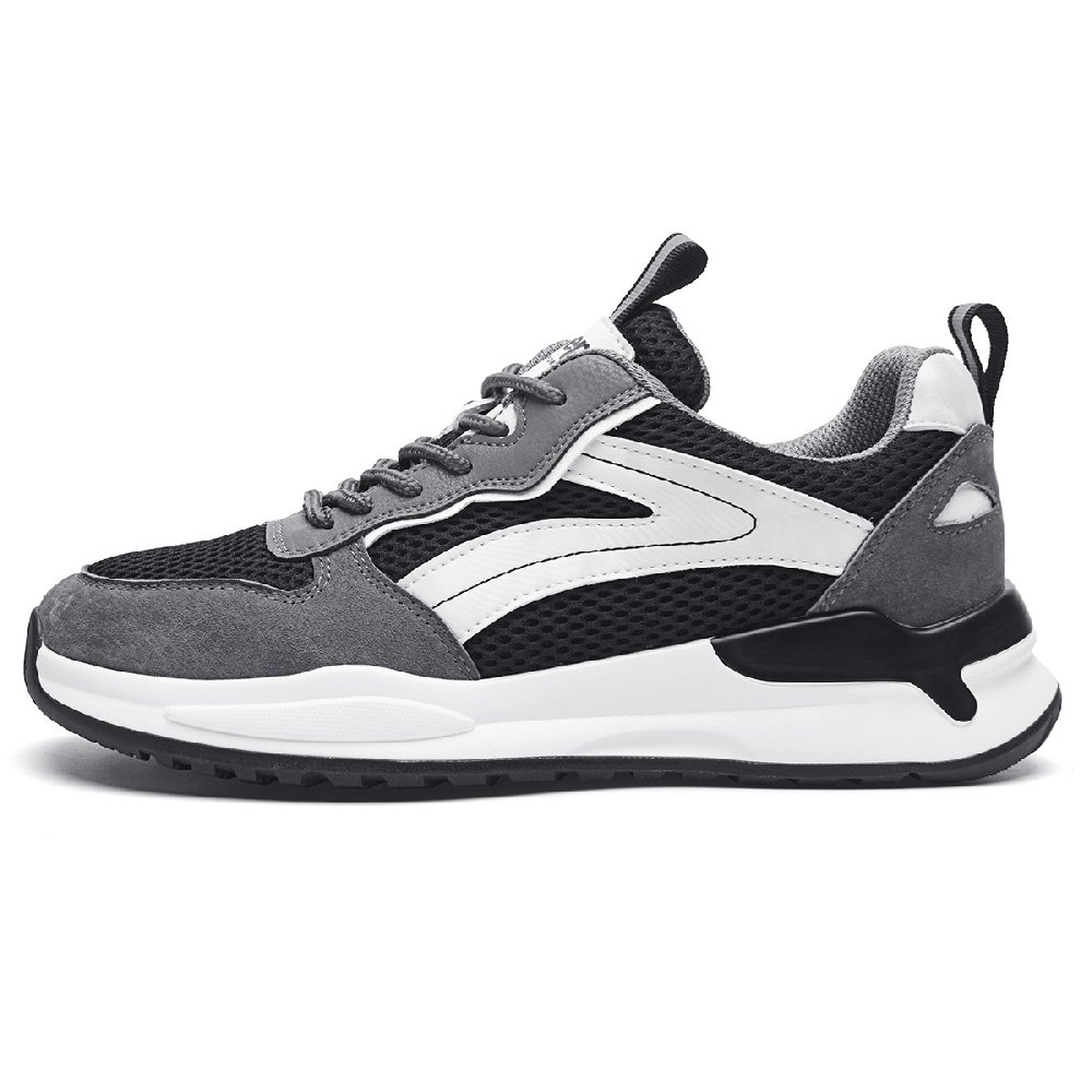 Jeep Low-Top Outdoor Shoes Men's Black Gray White