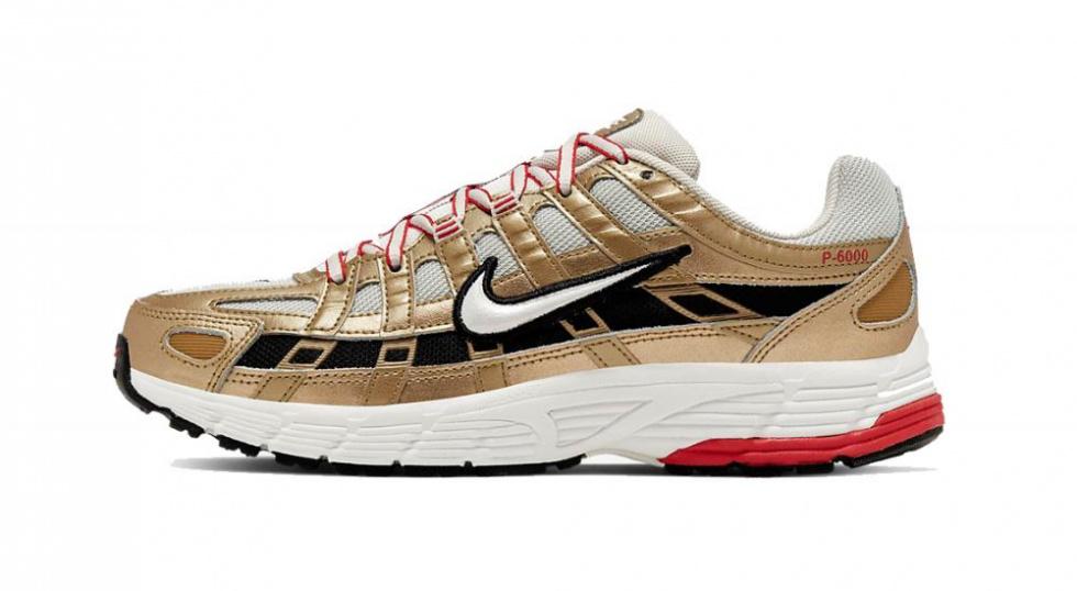 Nike P 6000 Metallic Gold Women's