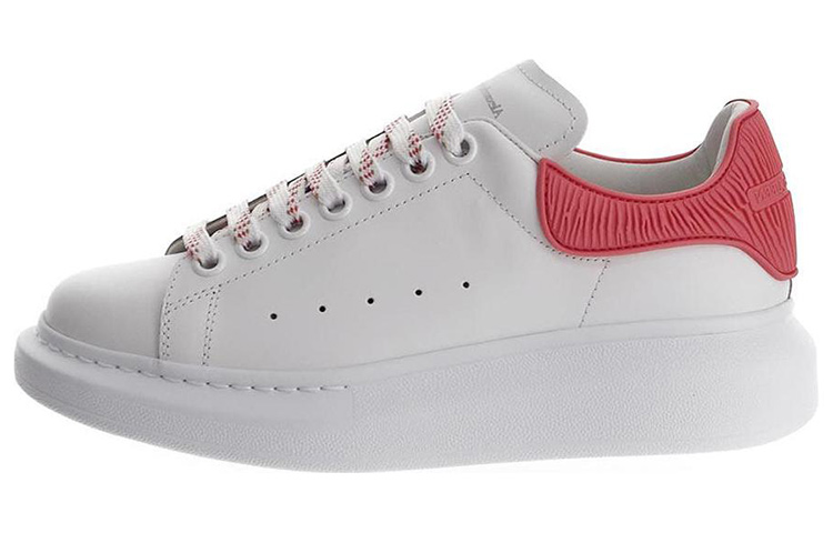 Alexander McQueen Oversized Shoes 'Cream White Red' Women's