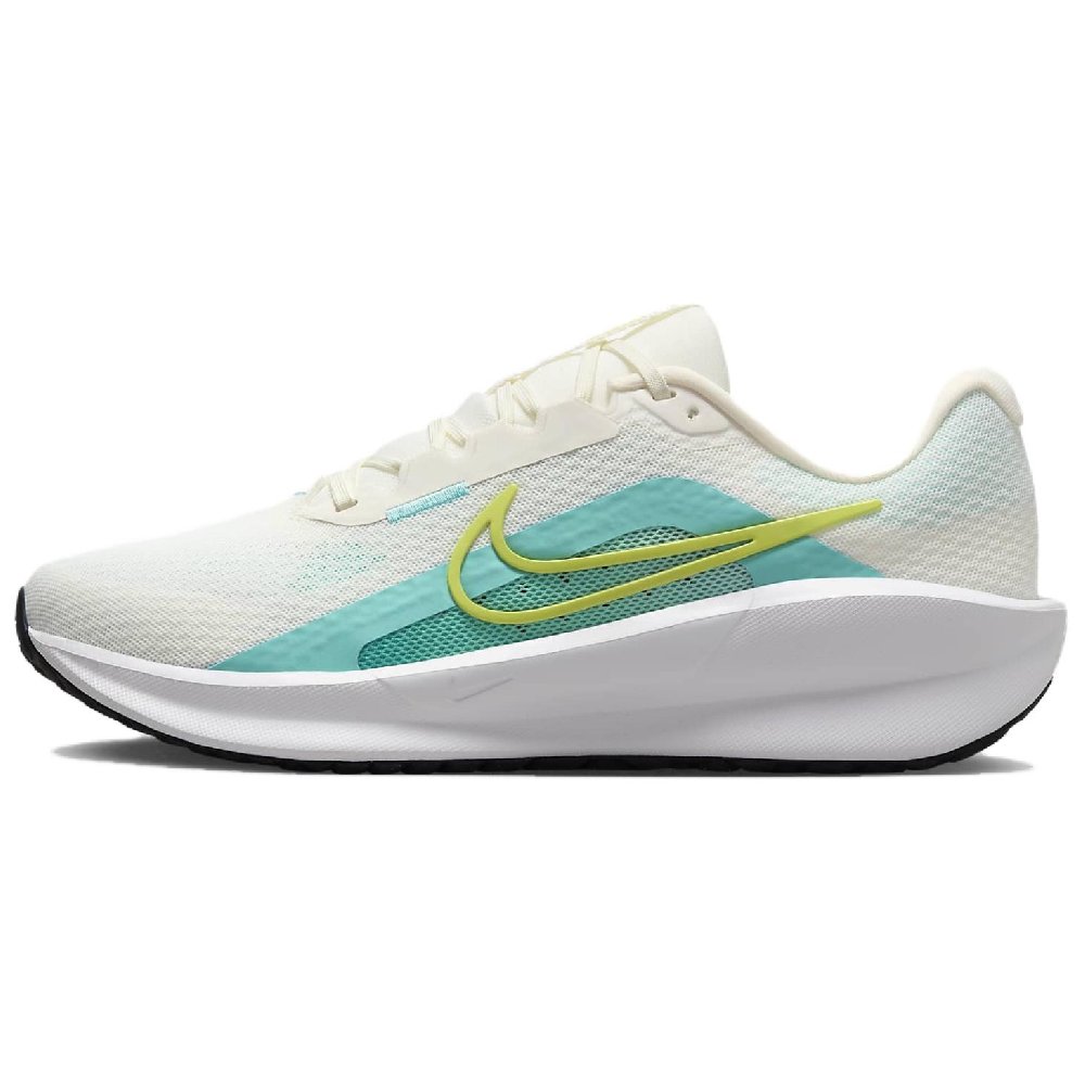 Nike DOWNSHIFTER 13 Anti Slip Wear Resistant Low Top Casual Running Shoes Unisex White Green Blue