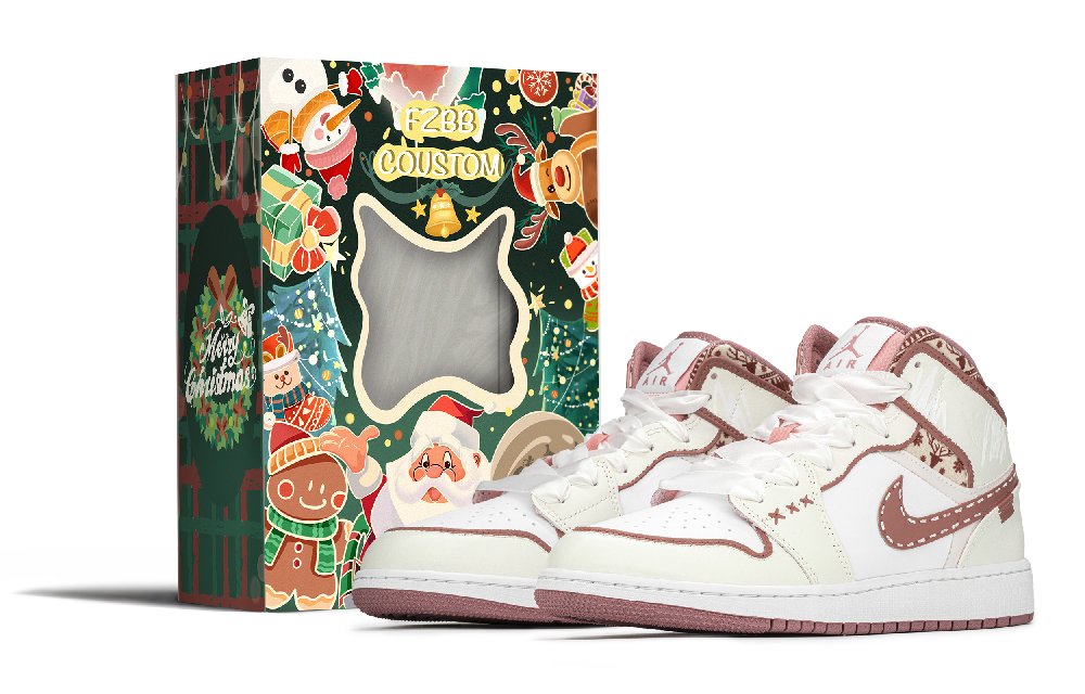 JORDAN Air JORDAN 1 Vintage Basketball Shoes Women's Mid Top White