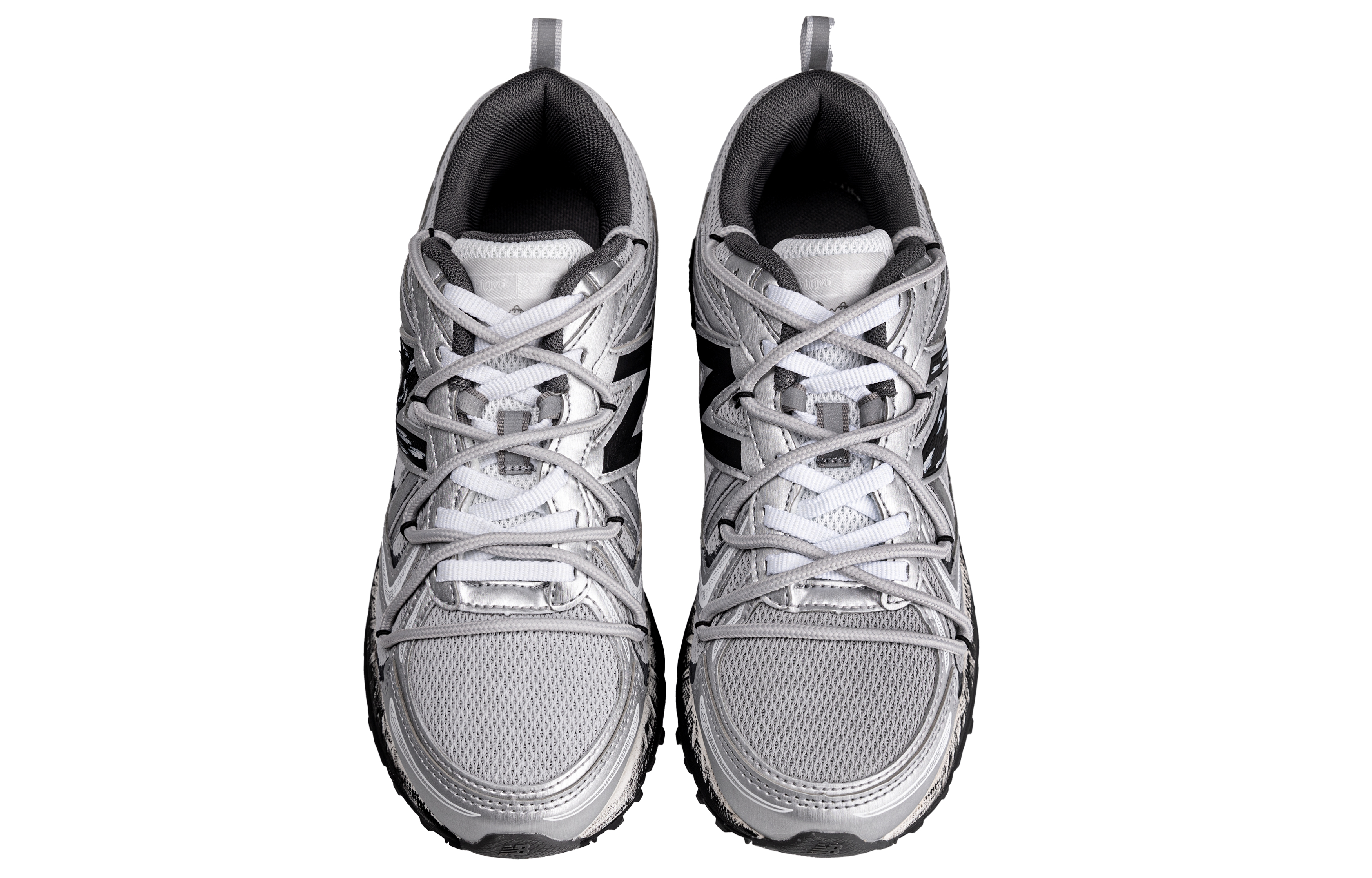 New Balance NB 410 V5 Abrasion Resistant Low Top Casual Long Distance Running Shoes Unisex Silver Black купить в интернет-магазине Yoocart с быстрой доставкой по России.