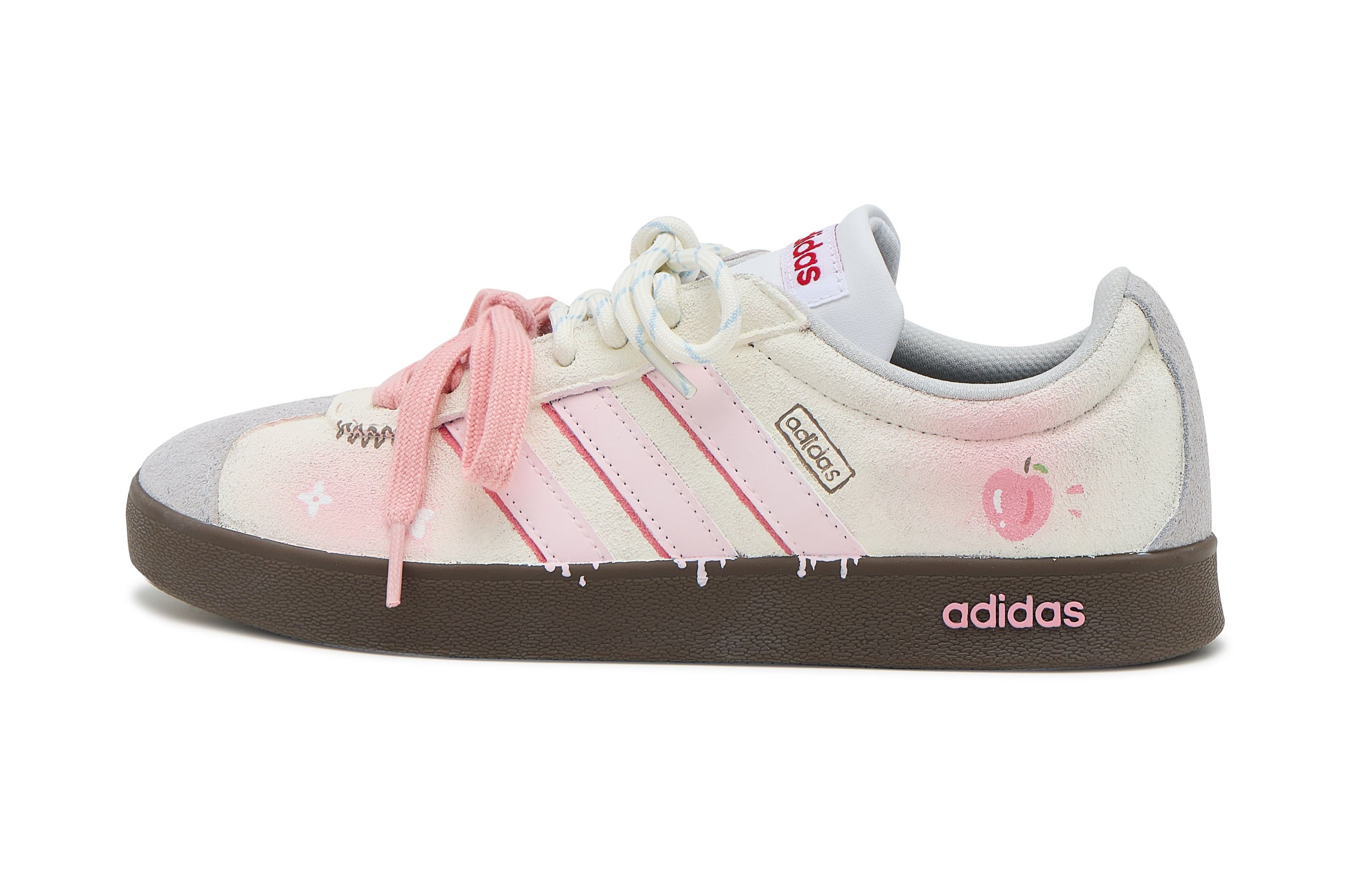 Adidas VL COURT 2.0 Peach Journal SAML Low top German Army Trainers Unisex Pink купить в интернет-магазине Yoocart с быстрой доставкой по России.