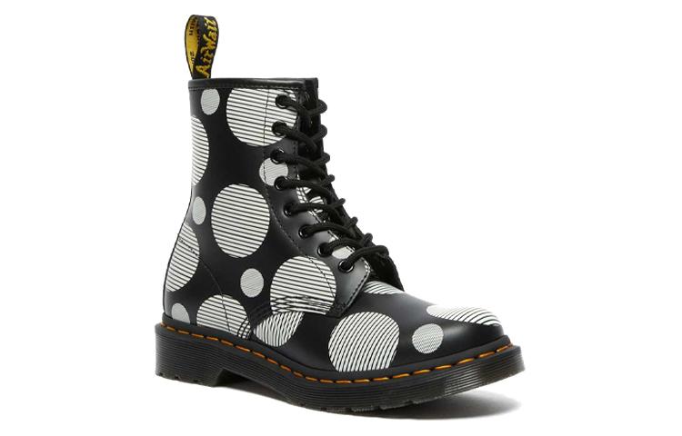 Dr. Martens Dr.Martens 1460 Polka Dot Smooth Leather Lace Up Boots 'Black' Women's купить в интернет-магазине Yoocart с быстрой доставкой по России.