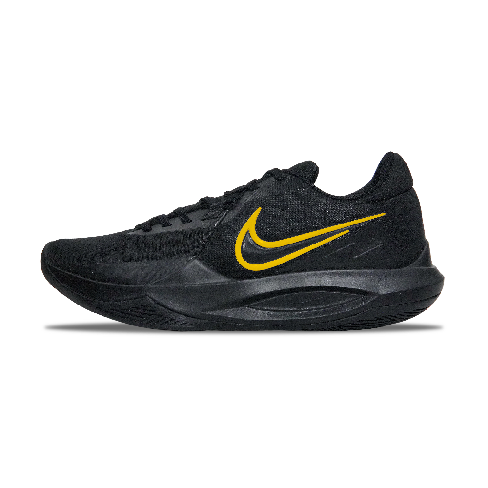 Nike Precision 6 Anti Slip Wear Resistant Low Top Basketball Shoes Men's Black