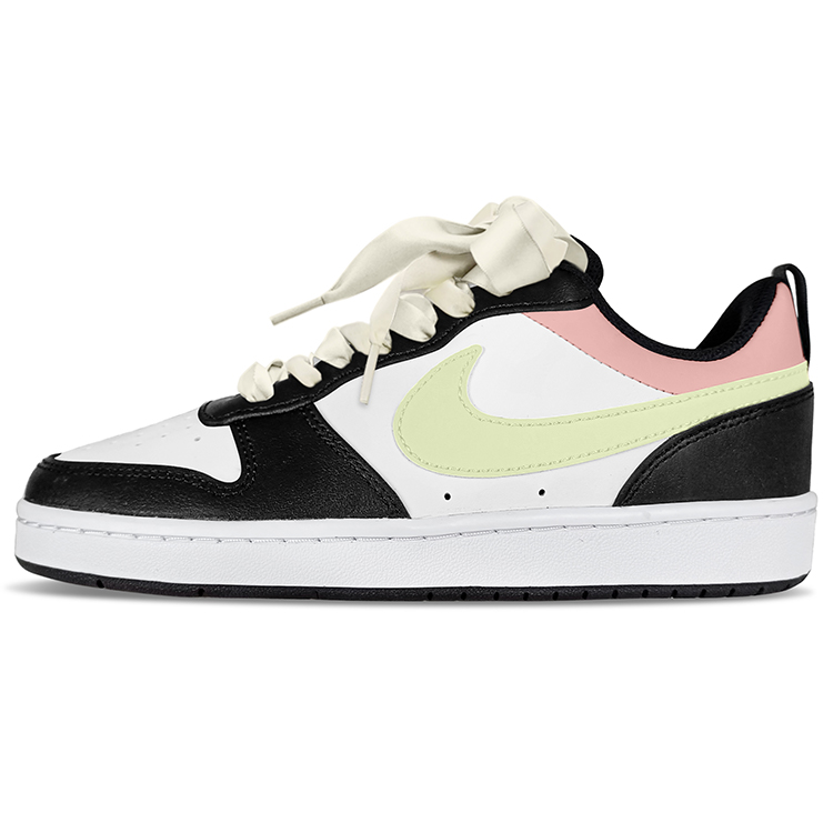 Nike Court Borough Low 2 Low-Top Skateboard Shoes Women's Pink Green
