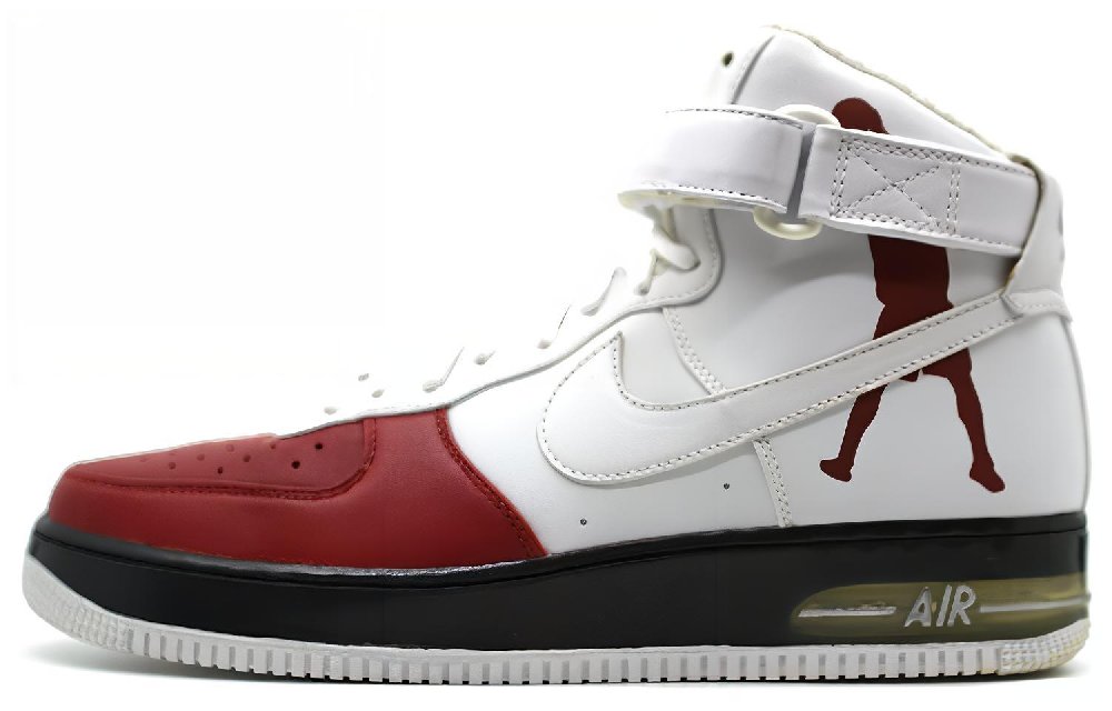 Nike Air Force 1 High Sheed Red White Black