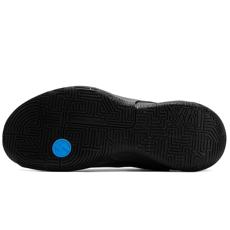 361° Abrasion Resistant Shock Absorbers Low top Basketball Shoes Men's Obsidian Black купить в интернет-магазине Yoocart с быстрой доставкой по России.