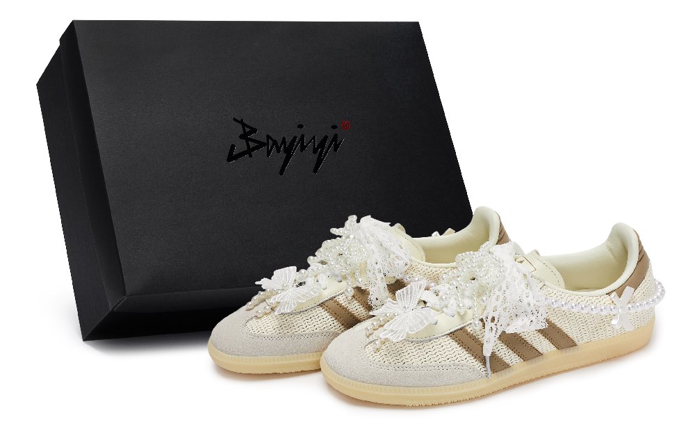 Adidas Originals SAMBA OG German Army Trainers Unisex Low Top Beige/White/Brown