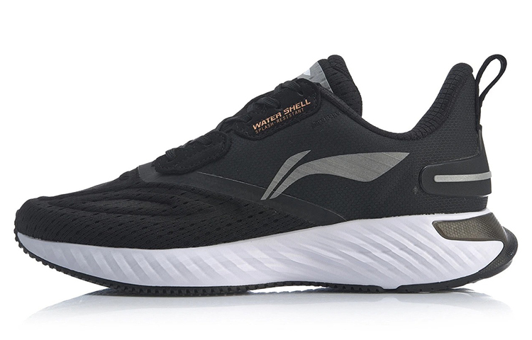 LINING Cloud Five Generations SHIELD Running Shoes Men Low Top Black/Gray