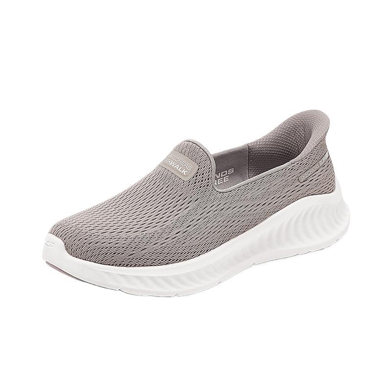 Skechers WOMEN'S GO WALK Breathable Low-Top Casual Shoes Women's Taupe
