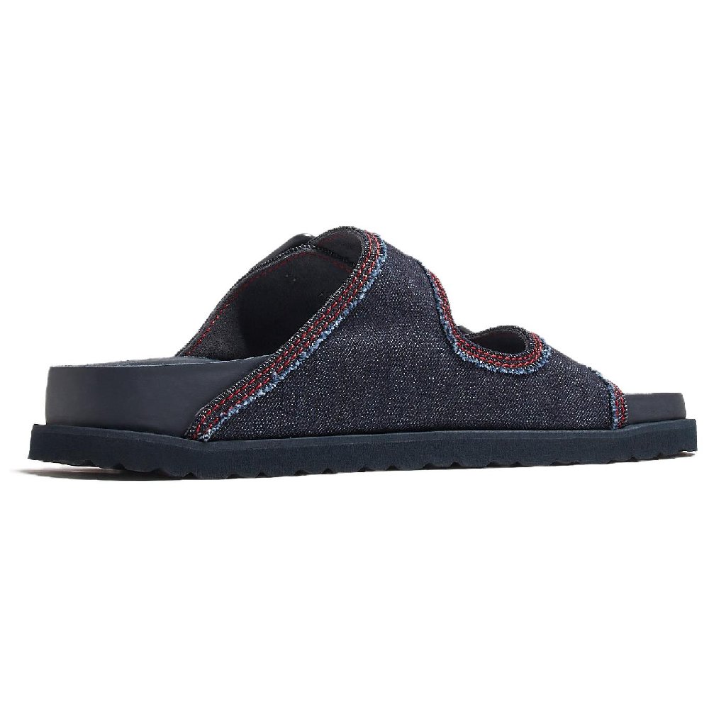 Birkenstock Slip-Resistant Slide Slippers Unisex Black Red