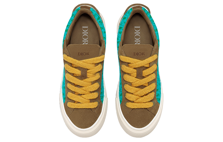 DIOR B33 Sneaker Oblique Turquoise Brown купить в интернет-магазине Yoocart с быстрой доставкой по России.